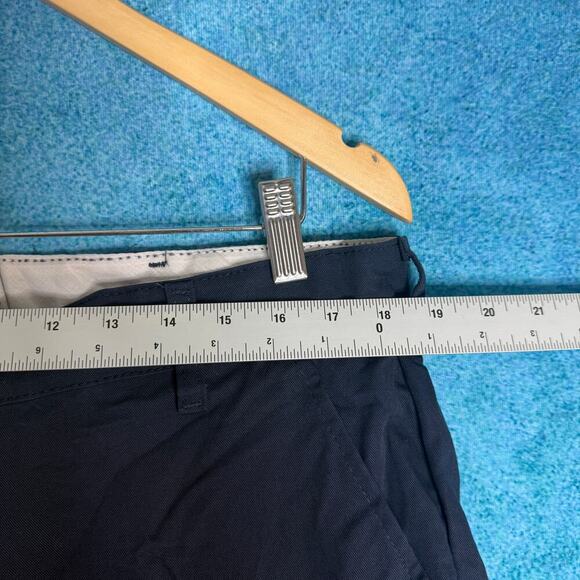 Red Kap Work Shorts Mens 38 Navy Blue Utility Industrial Workwear Made Mexico - Picture 5 of 15